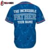 Custom Name Los Angeles Dodgers The Increadible Father's Day Baseball Jersey