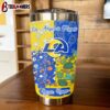 Custom Name Los Angeles Rams NFL Tumbler Gift For Fans