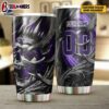 Custom Name Melbourne Storm NRL And Skull Tumbler Gift For Fans