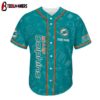 Custom Name Miami Dolphins I Have Two Titles Father's Day Baseball Jersey