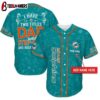 Custom Name Miami Dolphins I Have Two Titles Father's Day Baseball Jersey