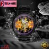 Custom Name Minnesota Vikings NFL 3D Men Black Stainless Steel Watch Gift For Fans