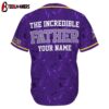 Custom Name Minnesota Vikings The Increadible Father's Day Baseball Jersey
