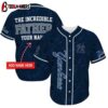Custom Name New York Yankees The Increadible Father's Day Baseball Jersey