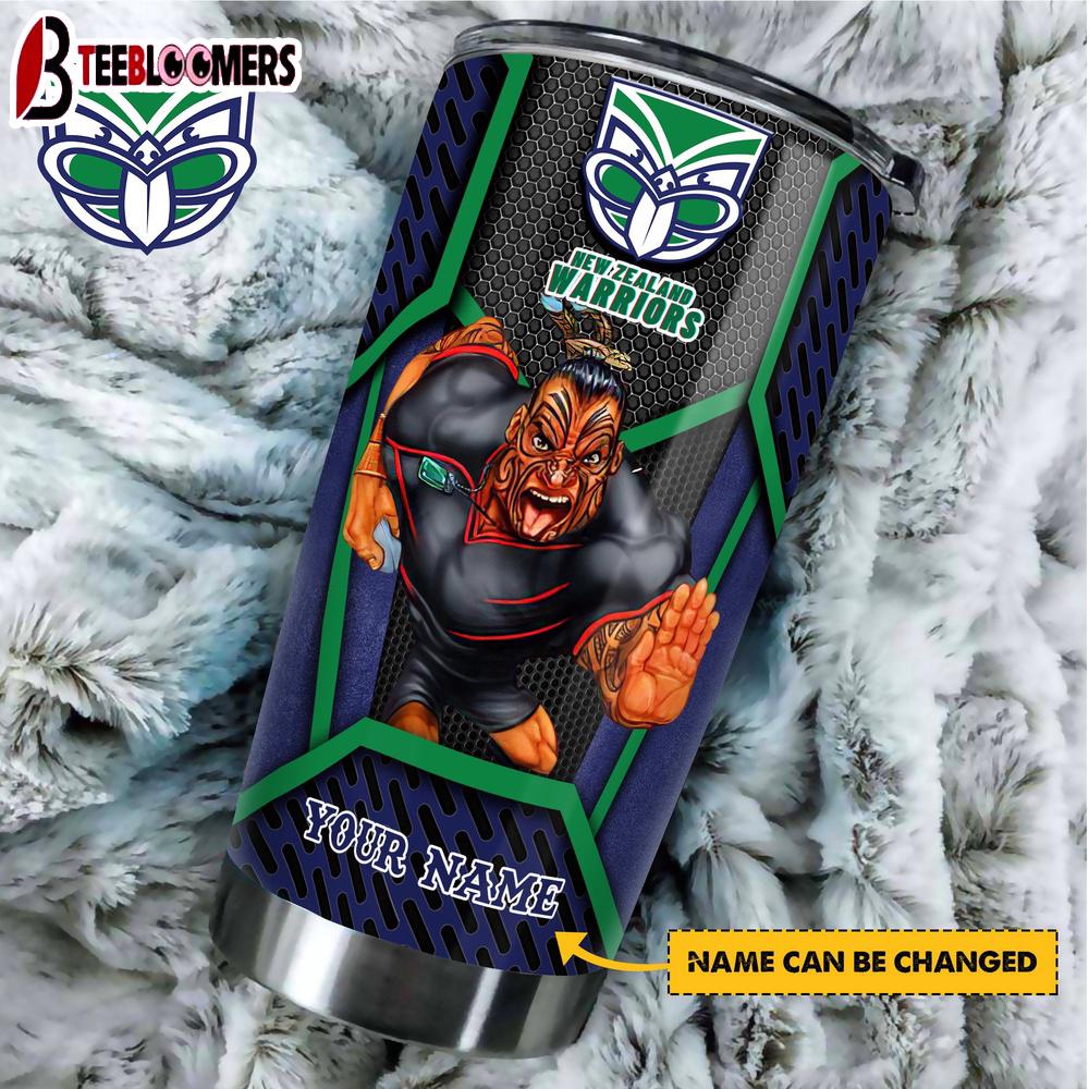Custom Name New Zealand Warriors New NRL Tumbler Gift For Fans