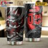 Custom Name Newcastle Knights NRL And Skull Tumbler Gift For Fans