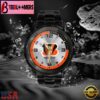 Custom Name NFL Cincinnati Bengals Black Stainless Steel Watch Gifts For Fans