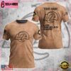 Custom Name NFL Los Angeles Rams Team Football 3D T-Shirt