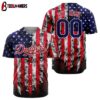 Custom Name Number MLB Los Angeles Dodgers Special Independence Day Baseball Jersey