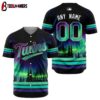 Custom Name Number MLB Minnesota Twins Special Design With Northern Lights Baseball Jersey