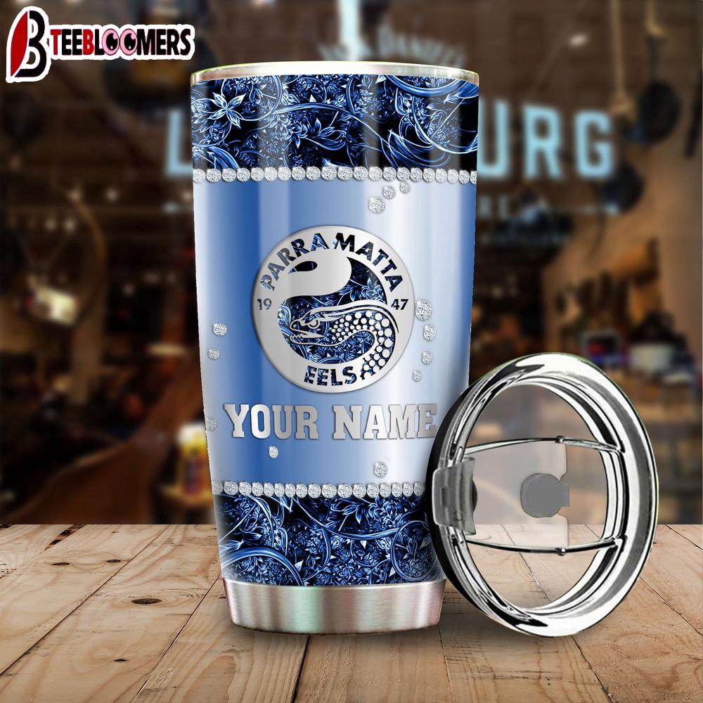 Custom Name Parramatta NRL Tumbler All Teams Tumbler Gift For Fans