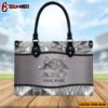 Custom Name Penrith Panthers NRL Leather Handbags For Fan