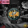 Custom Name Philadelphia Eagles NFL 3D Men Black Stainless Steel Watch Gift For Fans