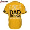 Custom Name Pittsburgh Steelers I Have Two Titles Father's Day Baseball Jersey