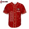 Custom Name San Francisco 49ers I Have Two Titles Father's Day Baseball Jersey