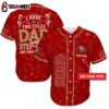 Custom Name San Francisco 49ers I Have Two Titles Father's Day Baseball Jersey
