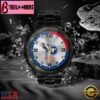 Custom Name Tennessee Titans NFL Black Stainless Steel Watch Gifts For Fans