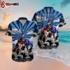 Custom Name Tennessee Titans Warrior Sunrise Hawaiian Shirt