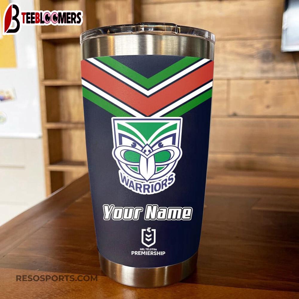 Custom Name Warriors NRL Tumbler Gift For Fans