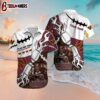 Custom Name Washington Commanders Fire Play Hawaiian Shirt