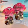 Custom Name Washington Commanders Gridiron Warrior Hawaiian Shirt