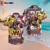 Custom Name Washington Commanders Storm Blitz Hawaiian Shirt