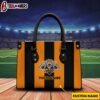 Custom Name Wests Tigers NRL Leather Hand Bags For Fan