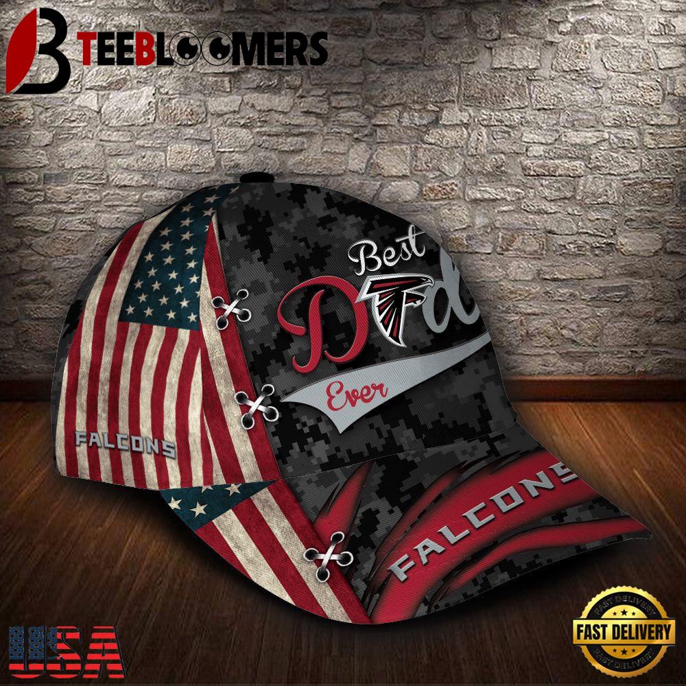 NFL Custom Name Atlanta Falcons Best Dad New Design Classic Cap For Mens NFL Custom Name Atlanta Falcons Best Dad New Design Classic Cap For Mens