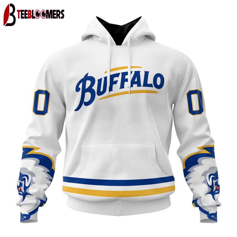 Custom Number NHL Buffalo Sabres Special Bold 3D Hoodie Shirt