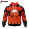 Custom Number NHL Buffalo Sabres Special Orange National Day 3D Hoodie Shirt