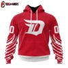 Custom Number NHL Detroit Red Wings Special Bold 3D Hoodie Shirt