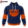 Custom Number NHL Edmonton Oilers Special Bold 3D Hoodie Shirt