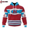 Custom Number NHL Montreal Canadiens Special Bold 3D Hoodie Shirt