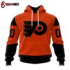 Custom Number NHL Philadelphia Flyers Special Bold 3D Hoodie Shirt