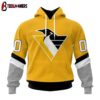 Custom Number NHL Pittsburgh Penguins Special Bold 3D Hoodie Shirt