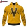 Custom Number NHL Vegas Golden Knights Special Bold 3D Hoodie Shirt