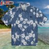 Dallas Cowboys Hibiscus Clusters Blue Hawaiian Shirt
