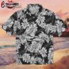 Dallas Cowboys Monstera Leaf Pattern Black Hawaiian Shirt