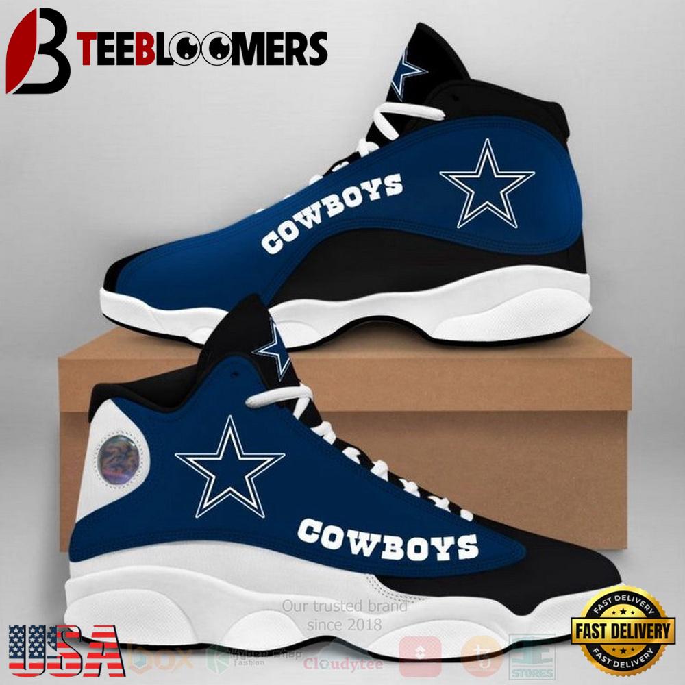 Dallas Cowboys NFL Air Jordan 13 Shoes 2 - Gift For Fans