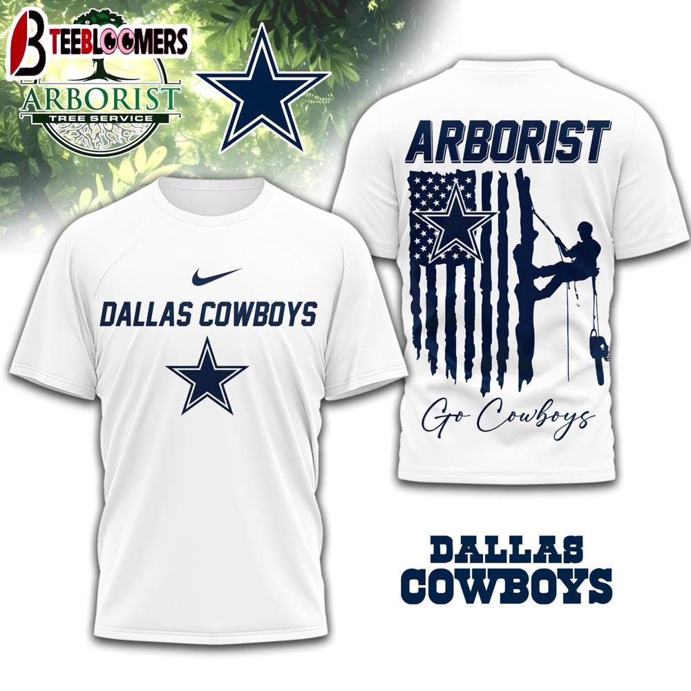 Dallas Cowboys NFL Arborist 3D Shirt For Fans