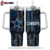 Dallas Cowboys NFL Hunting Tumbler 40Oz Handle