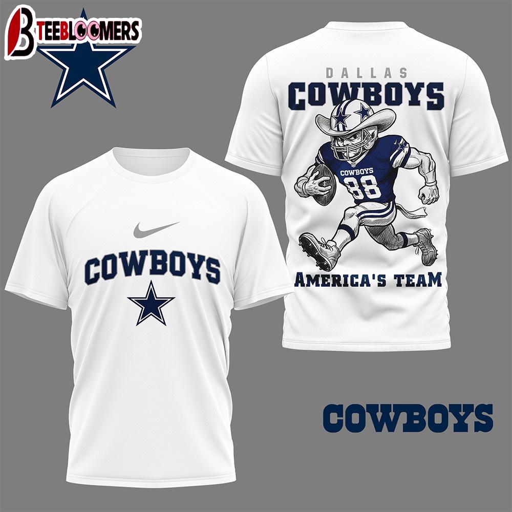 Dallas Cowboys NFL Nation Gear 3D Shirt