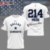 Dallas Cowboys NFL Pride 3D Shirt