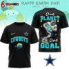 Dallas Cowboys NFL x Earth Day 3D T-Shirt For Fans