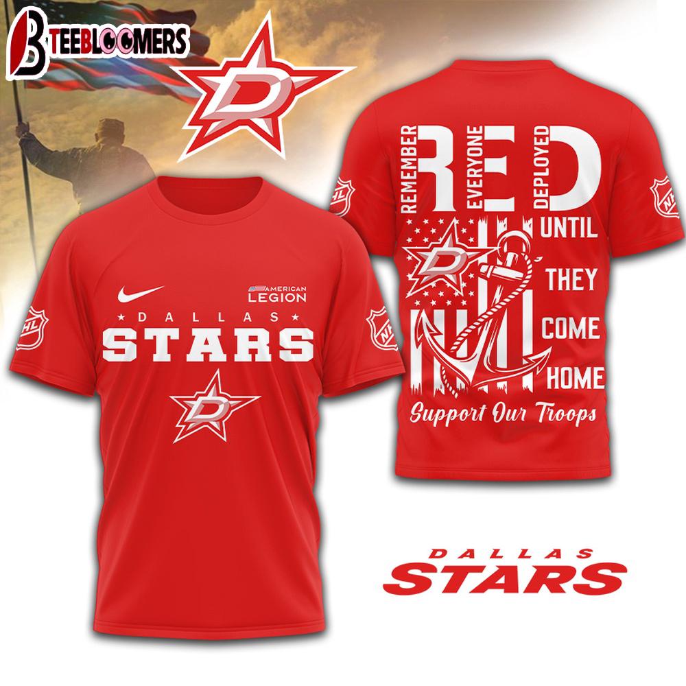 Dallas Stars NHL Red Friday 3D Shirt
