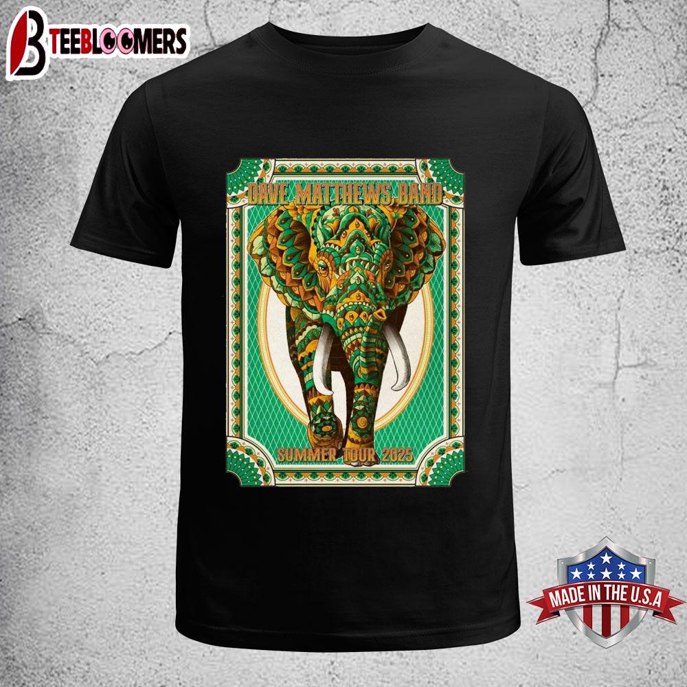 Dave Matthews Band Summer Tour 2025 Unisex T-Shirt