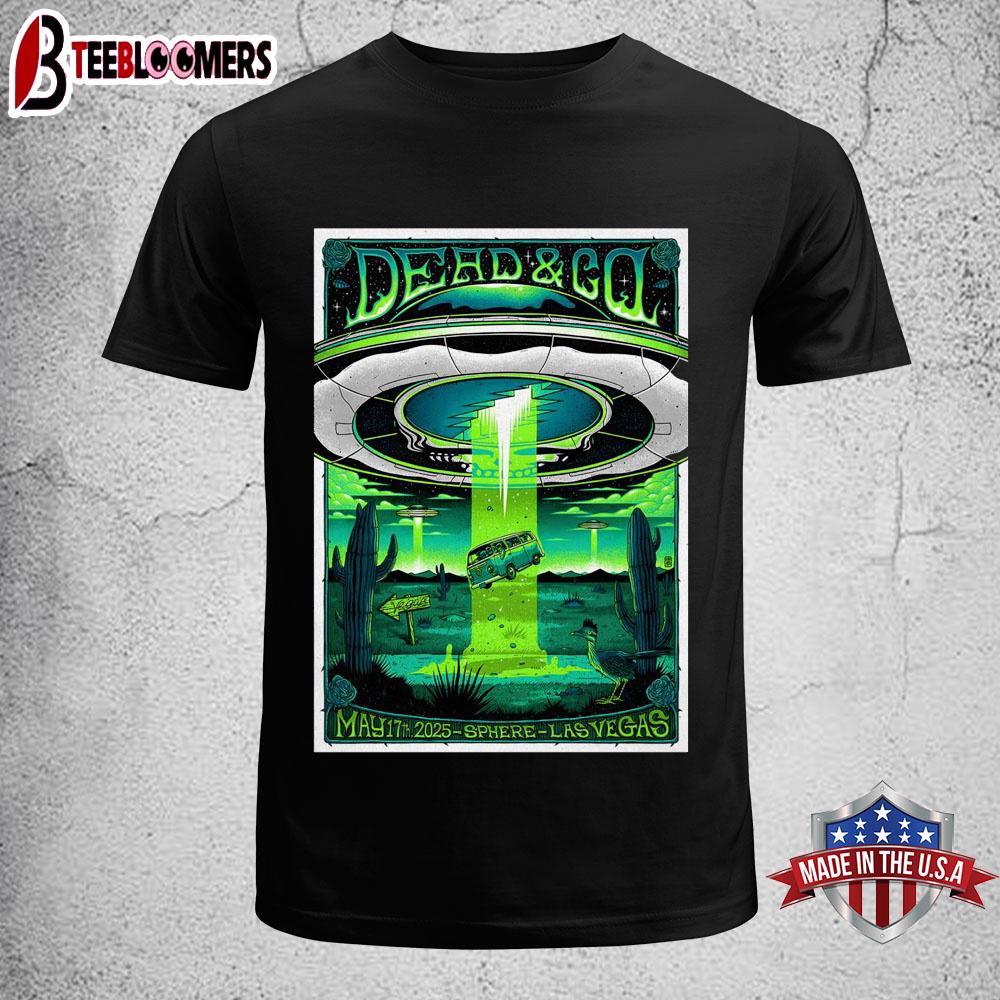 Dead & Company At Sphere In Las Vegas, NV On May 17 2025 Unisex T-Shirt