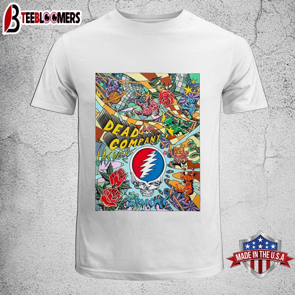 Dead & Company Sphere, Las Vegas, NV Apr 25 2025 Show Unisex T-Shirt