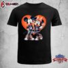 Denver Broncos Mickey And Minnie Mouse Unisex T-Shirt