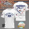 Denver Broncos National Grandparents Day 3D Shirt Gift For Fans